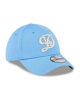 New Era Men's Light Blue Los Angeles Dodgers City Connect Batting Practice 39THIRTY Flex Hat
