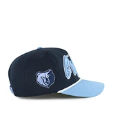 '47 Brand Men's Navy/Light Blue Memphis Grizzlies Dropshadow Rope Hitch Adjustable Hat