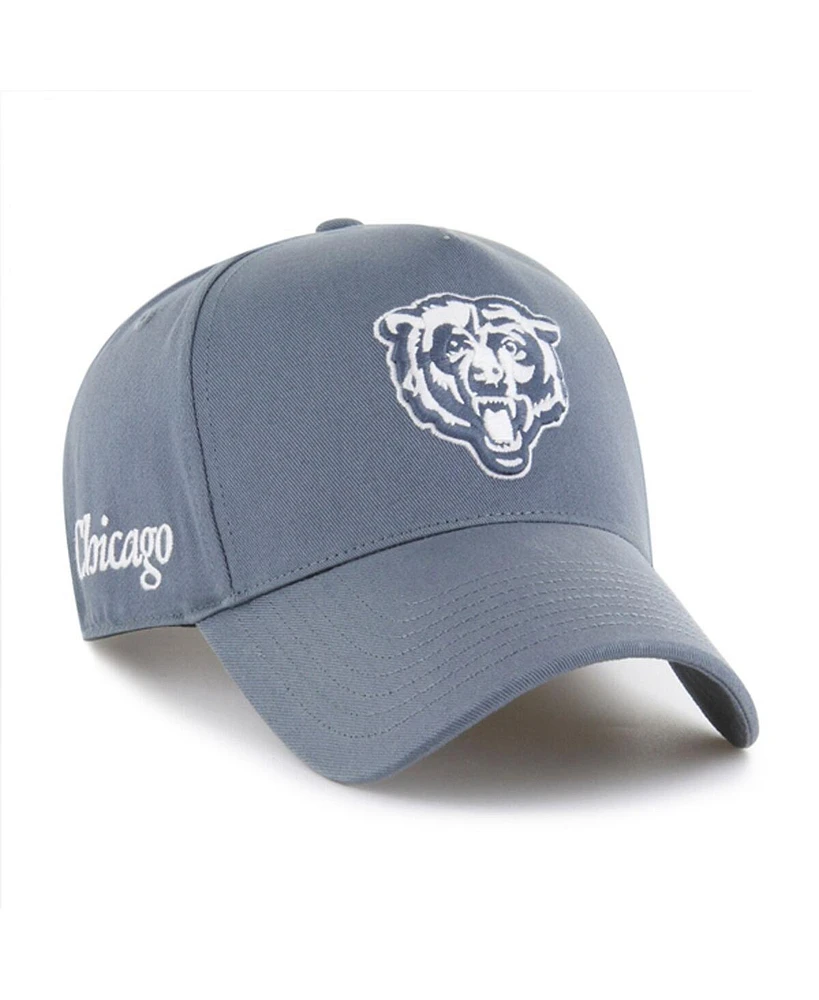 '47 Brand Men's Gray Chicago Bears Foundation Offside Adjustable Hat