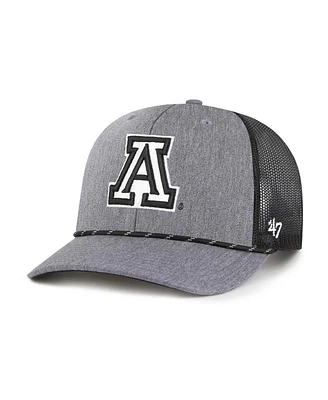 '47 Brand Men's Gray Arizona Wildcats Carbon Rope Adjustable Hat