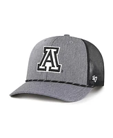 '47 Brand Men's Gray Arizona Wildcats Carbon Rope Adjustable Hat