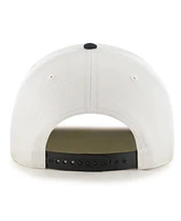 '47 Brand Men's Cream/Black Philadelphia Eagles Safe Bet Stable Hitch Adjustable Hat