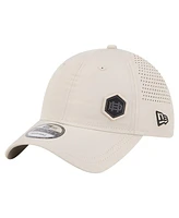 New Era Men's Tan Houston Dynamo Fc Active 9TWENTY Adjustable Hat