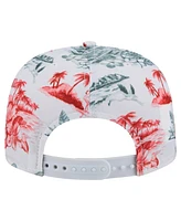 New Era Men's White Kansas City Chiefs Adventure Golfer Snapback Hat