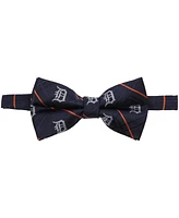 Eagles Wings Men's Navy Detroit Tigers Oxford Bow Tie
