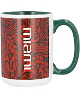 Indigo Falls Miami Hurricanes 15oz. Ohana Mug