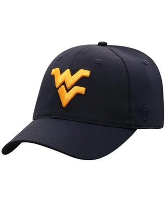 Top of the World Men's Navy West Virginia Mountaineers Victory Trainer Adjustable Hat