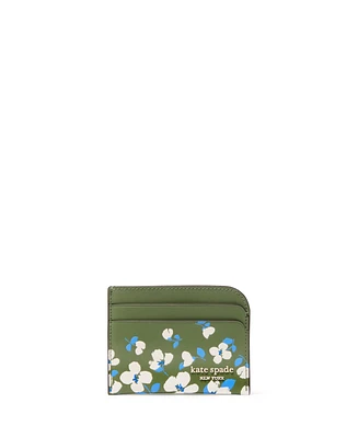 Kate Spade New York Devin Painterly Bouquet Card Holder Wallet
