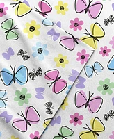 Dream Factory Sweet Butterfly -Pc. Sheet Set