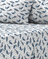 Dream Factory Sharks -Pc. Sheet Set