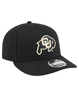 New Era Men's Black Colorado Buffaloes Low Profile 9FIFTY Snapback Hat