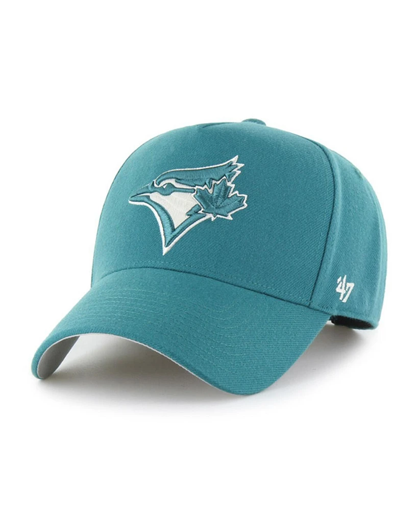 '47 Brand Men's Teal Toronto Blue Jays Ballpark Offside Adjustable Hat