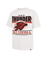 '47 Brand Men's White Oklahoma City Thunder Edition Shifty Foundation T-Shirt