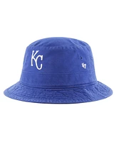 '47 Brand Men's Royal Kansas City Royals Primary Logo Bucket Hat