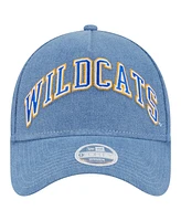 New Era Women's Denim Kentucky Wildcats A-Frame 9FORTY Adjustable Hat