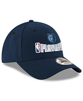 New Era Men's Navy Memphis Grizzlies 2025 Nba Playoffs 9FORTY Adjustable Hat