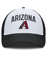 Nike Men's White/Black Arizona Diamondbacks Club Performance Adjustable Hat