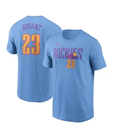 Nike Men's Kris Bryant Light Blue Colorado Rockies 2025 City Connect Fuse Name Number T-Shirt