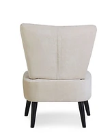 Gold Sparrow 25.2" Polyester Cleo Accent Chair, Created for Macy's