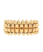 Pre-Owned Cartier Large Clash de Cartier 2 Row Ring 18K Gold