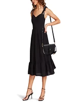 Anne Klein Covered Buckle Saddle Small Crossbody Bag