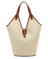 Anne Klein Color-Block Angular Large Hobo Bag