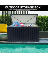 Out Door Metal Storage Box Store Medium
