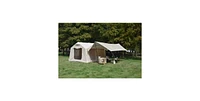 Mondawe 9.8 x13ft with canopy, Inflatable Camping Tents Hand Pump