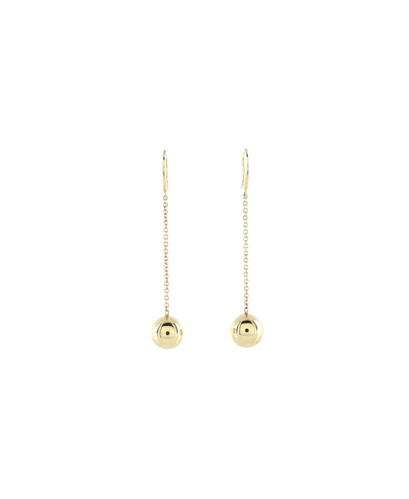 Pre-Owned Tiffany & Co. 10mm HardWear Ball Hook Drop Earrings 18K Gold