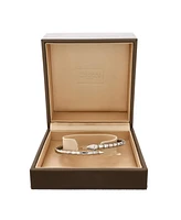Pre-Owned Bvlgari Small Serpenti Viper Bracelet 18K White Gold