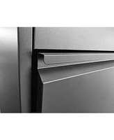 3-Drawer Metal Vertical File Cabinet with Lock