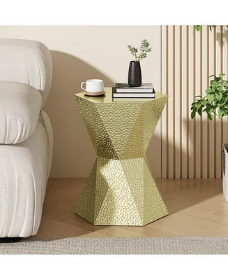 Hexagon Side Table