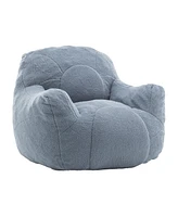 Cozy Bean Bag Chair with Memory Foam for Relaxing Spaces