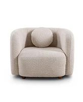 Japandi Style Boucle Sofa Chair for Living Room