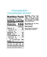 Strawberry Champagne Bears Taster Packets, 12 Pieces