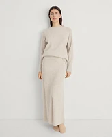 Mango Women's Long Knitted Skirts
