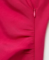 Mango Women's Asymmetrical Modal Dress