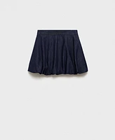 Mango Women's Balloon Denim Skirts