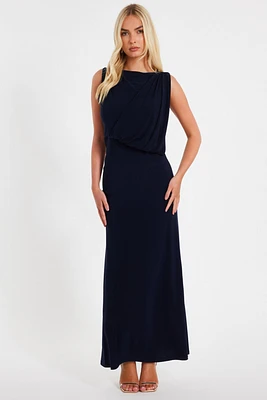 Quiz Women's Draped Maxi Dress
