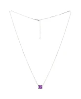 Pre-Owned Cartier C de Cartier Necklace 18K White Gold and Amethyst