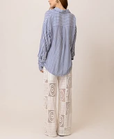 Line & Dot Women's Biva Quilted-Lace Pull-On Pants