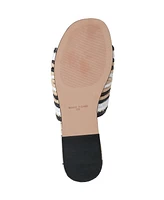 Marc Fisher Ltd Women's Nottie Woven Flat Slide Sandals