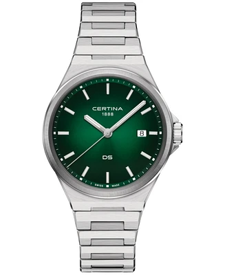 Certina Men's Swiss Ds-7 Stainless Steel Bracelet Watch 39mm