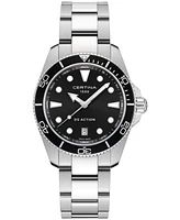 Certina Men's Swiss Ds Action Stainless Steel Bracelet Watch 40mm