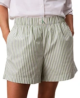 Calvin Klein Jeans Women's Cotton Poplin Boxer Shorts