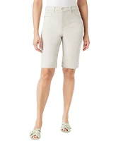 Gloria Vanderbilt Women's Amanda 11" Bermuda Denim Shorts