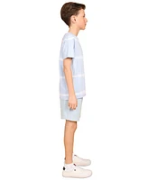 B By Brooks Brothers Big Boys Sunny Side Up Tie Dye Graphic T-Shirt