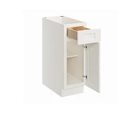 Casainc W12" X H34.5" D24" Plywood Ready to Assemble Floor Base Kitchen Cabinet