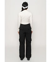 Jluxlabel Women's Turtleneck Long Sleeve Top