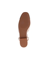 Delaney | Captoe Ankle Strap Ballet Flat